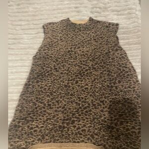 Kathie Lee Collection Animal Print Top